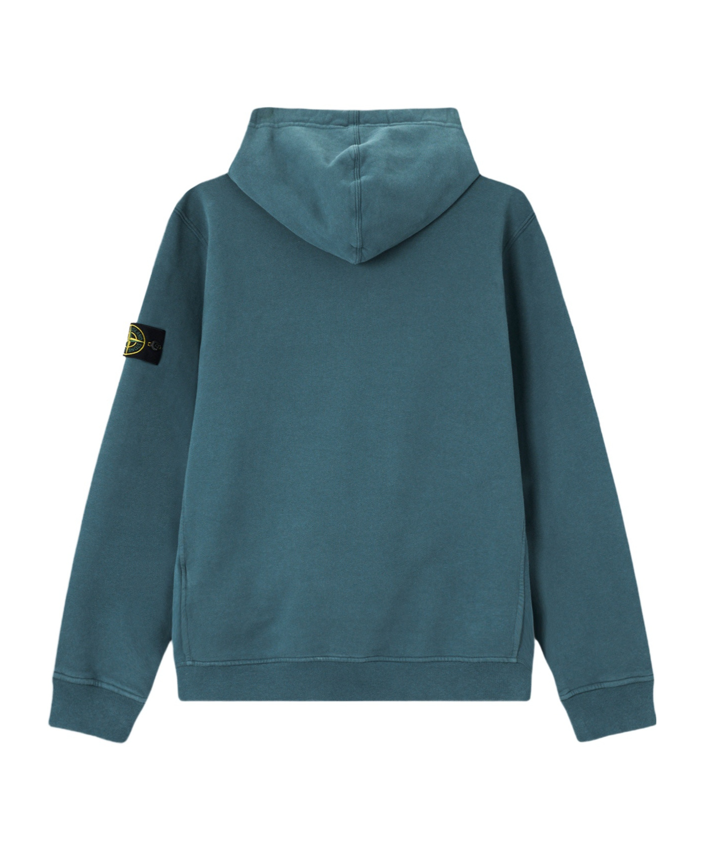 Stone Island 6100029 Brushed Organic Cotton Fleece In Green