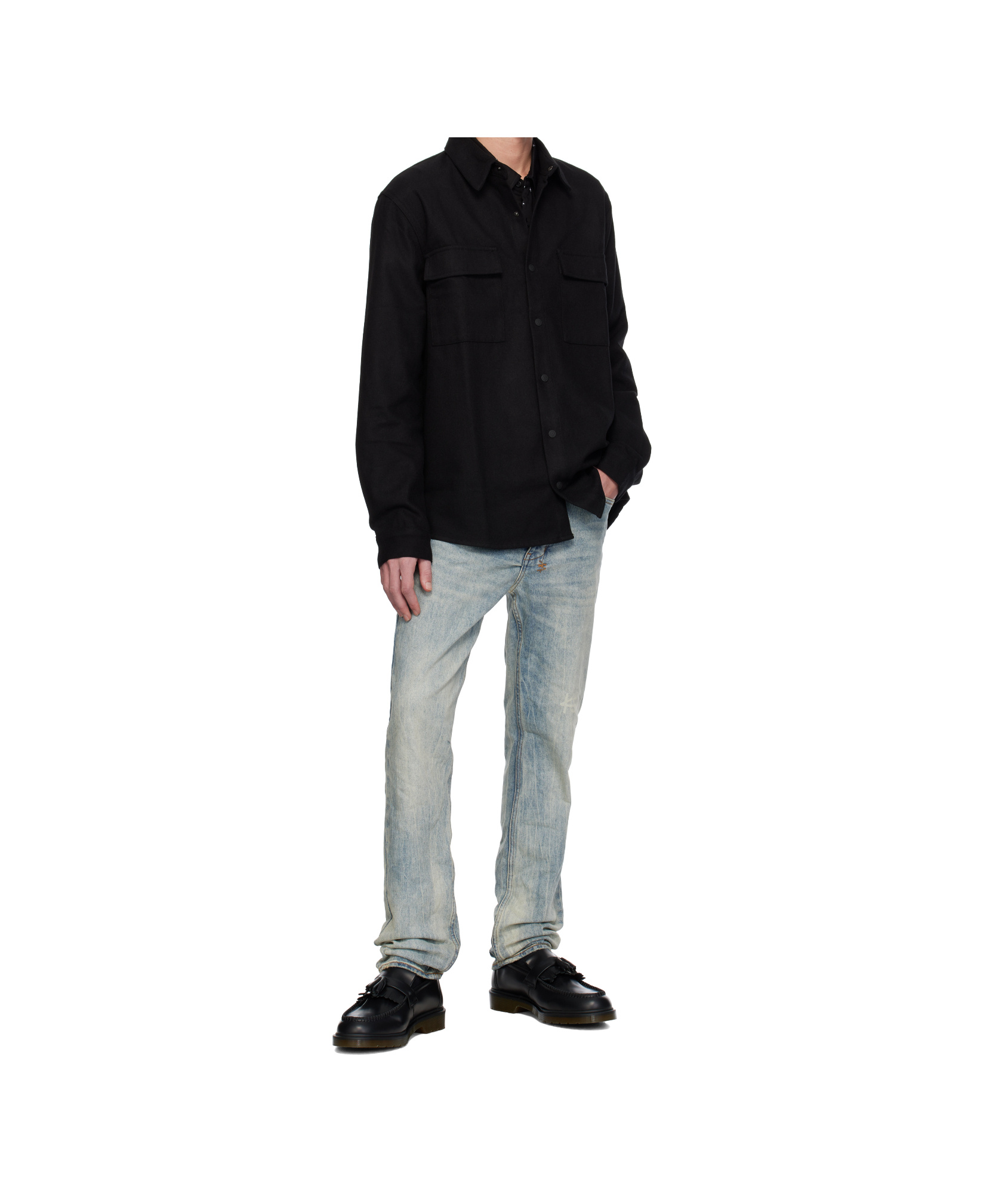 KSUBI DENIM TROUSERS WITH BELT LOOPS