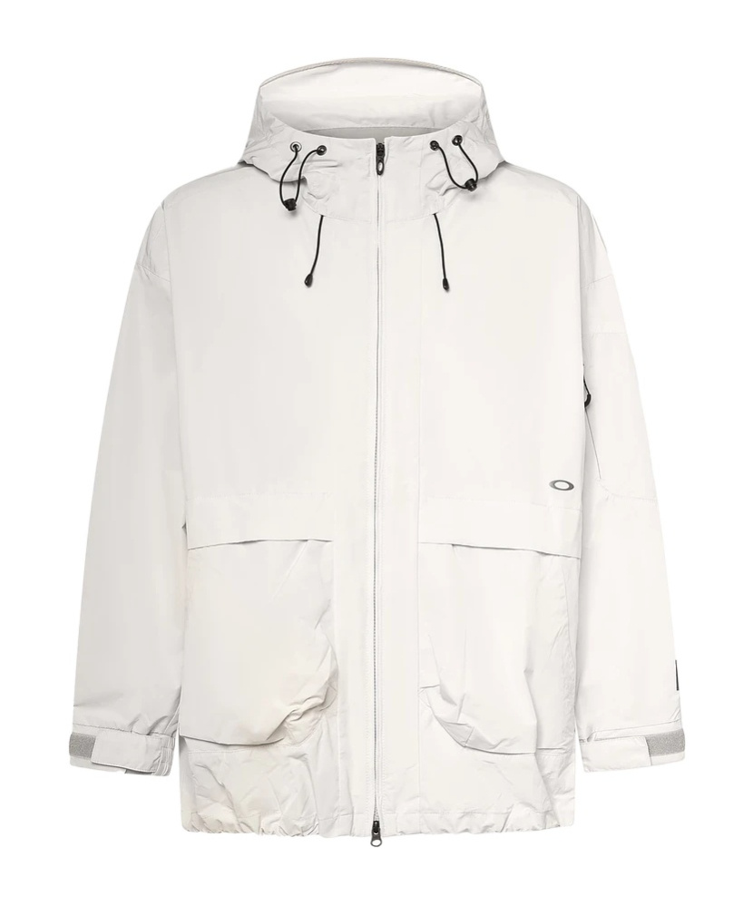Oakley Long Sleeve Casual Jacket In White