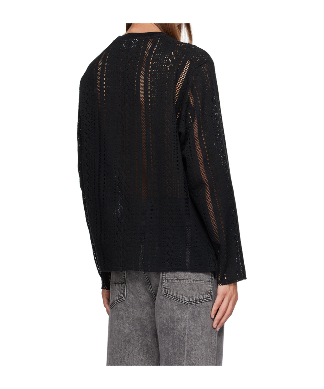 Shop Song For The Mute Hollow Long Sleeve Sweater
