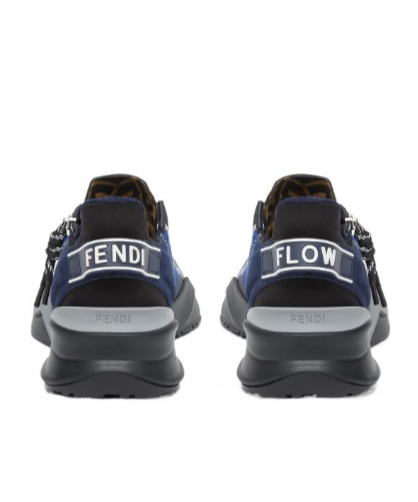 Fendi Flow Sneakers In Black