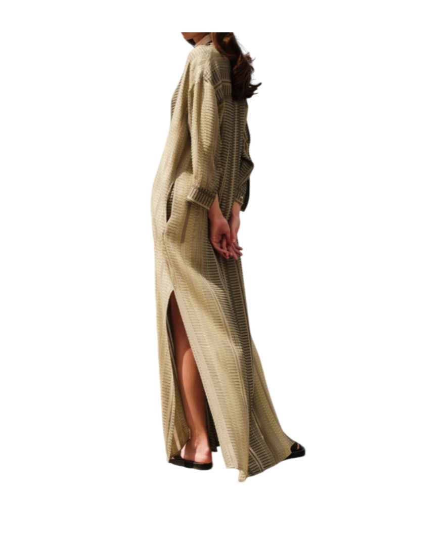 Zeusdione Maira Dress In Green