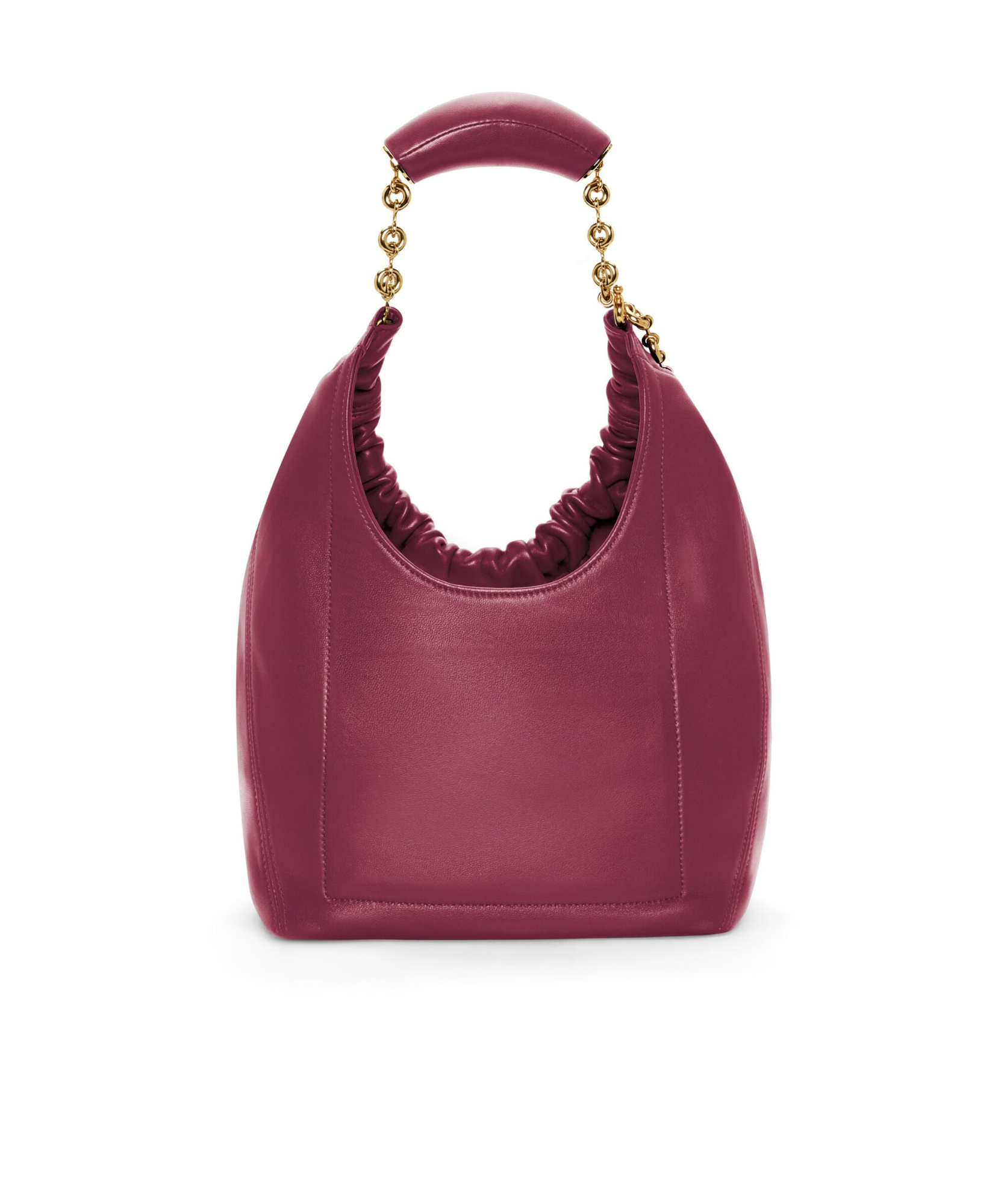 Loewe Small Leather Squeeze Top-handle Bag In Red