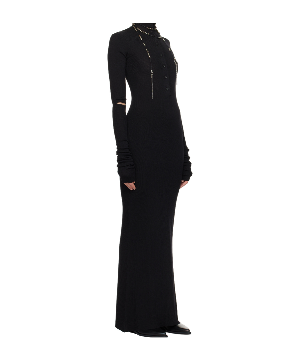 Ann Demeulemeester Hanzel Dress In Black
