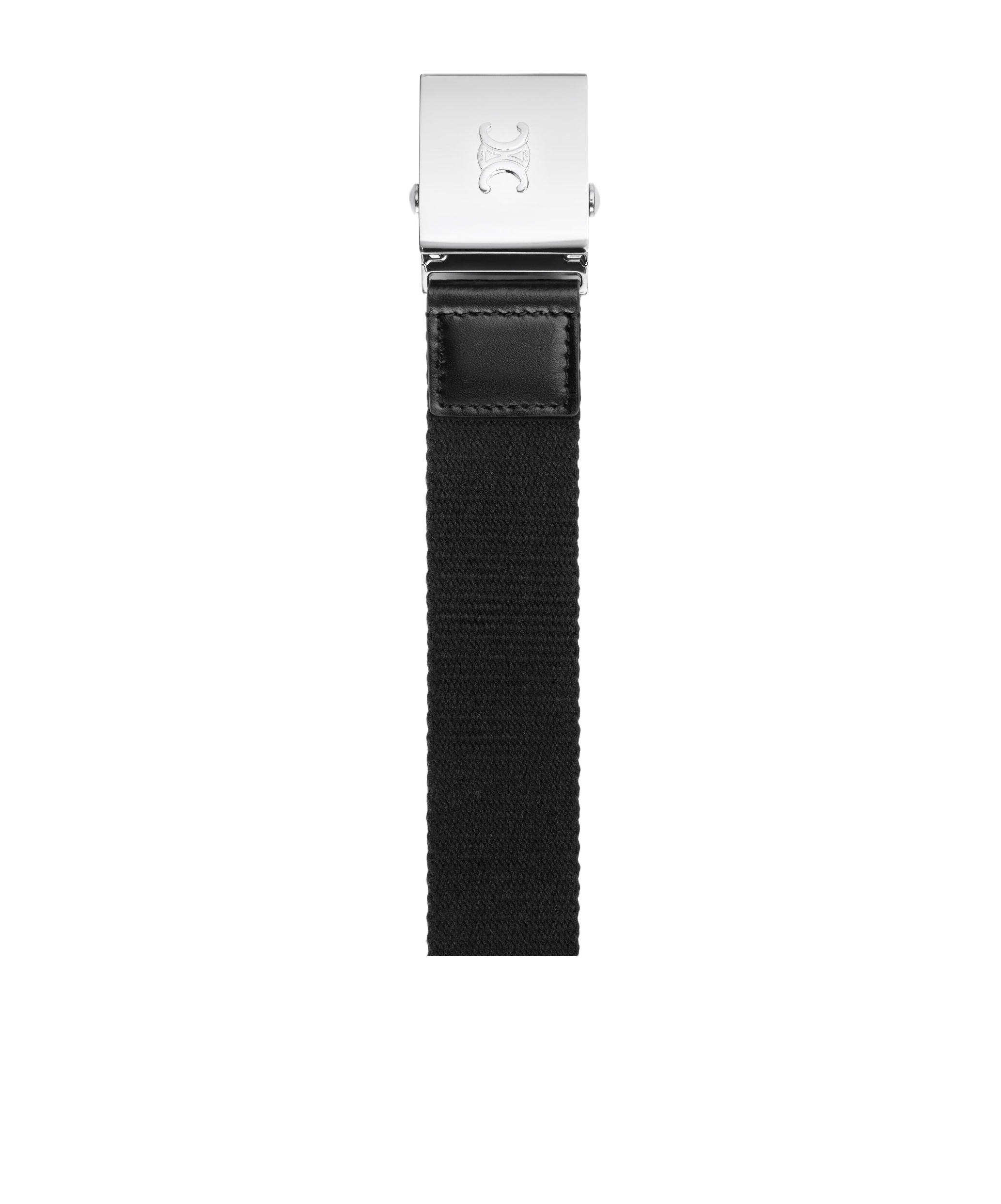 Celine Large Skater Belt In Black