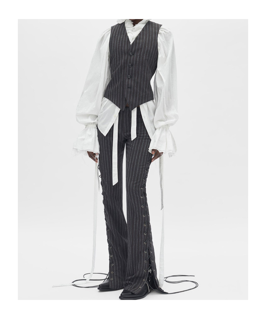 Ann Demeulemeester Stanse Classic Waistcoat In Multi