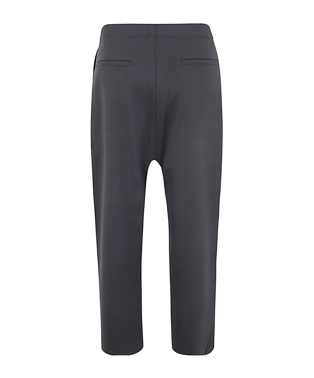Studio Nicholson Deep Pleat Volume Ankle Crop Clothing In Black