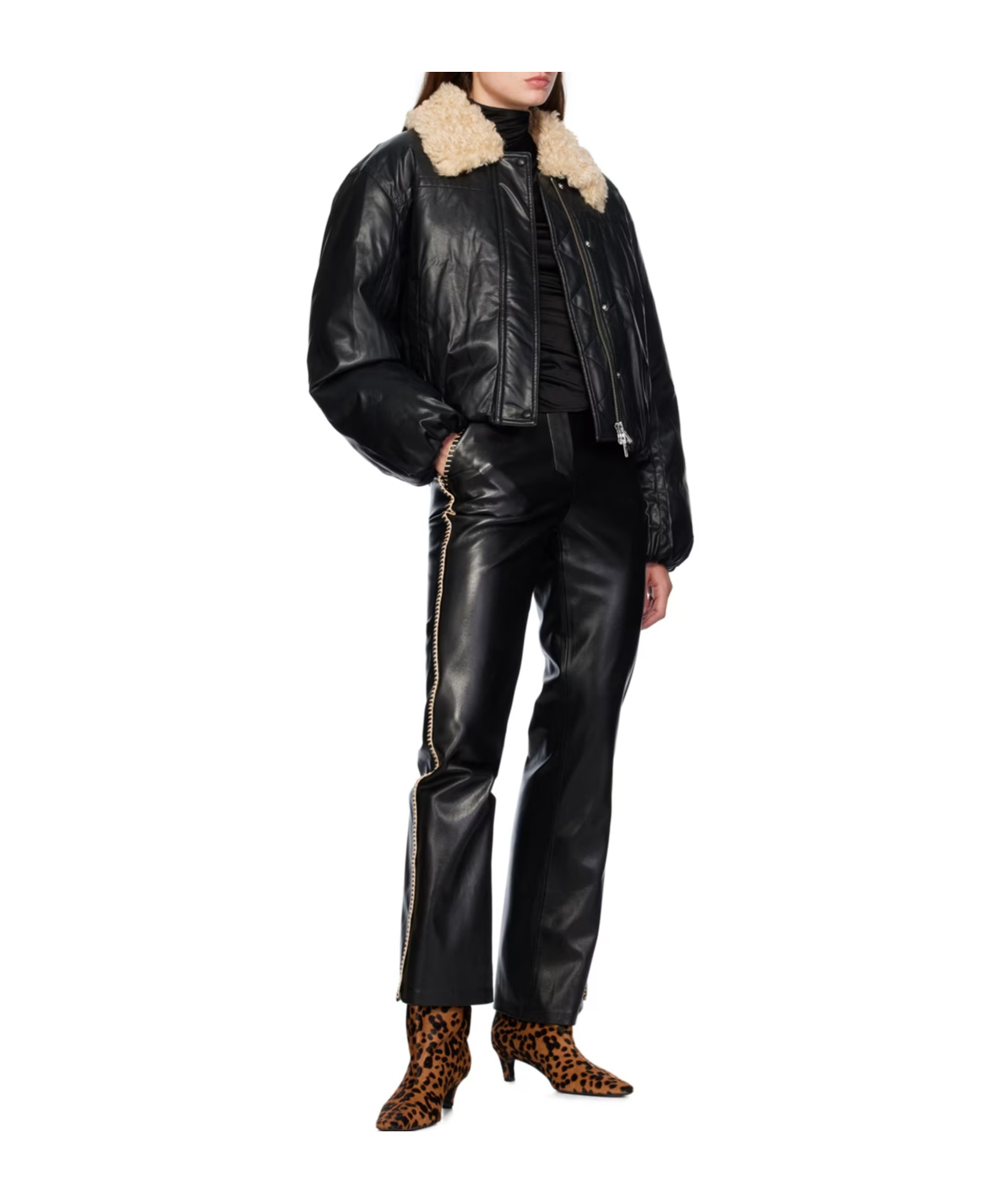 Stand Studio Stand Women "fran" Jacket In Black