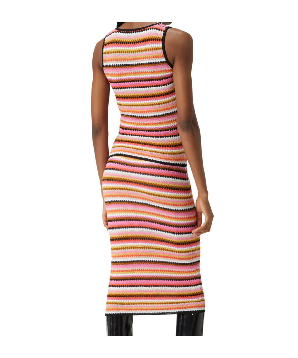 Missoni Elastic Waist Skirt In Multicolor
