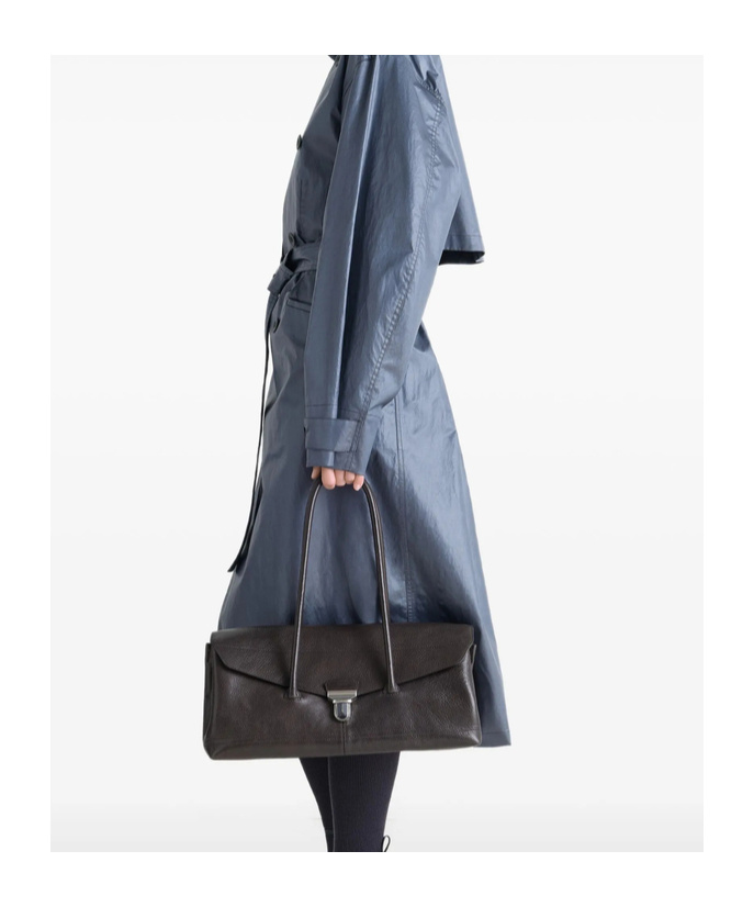 Lemaire Shoulder Gear Bag In Black