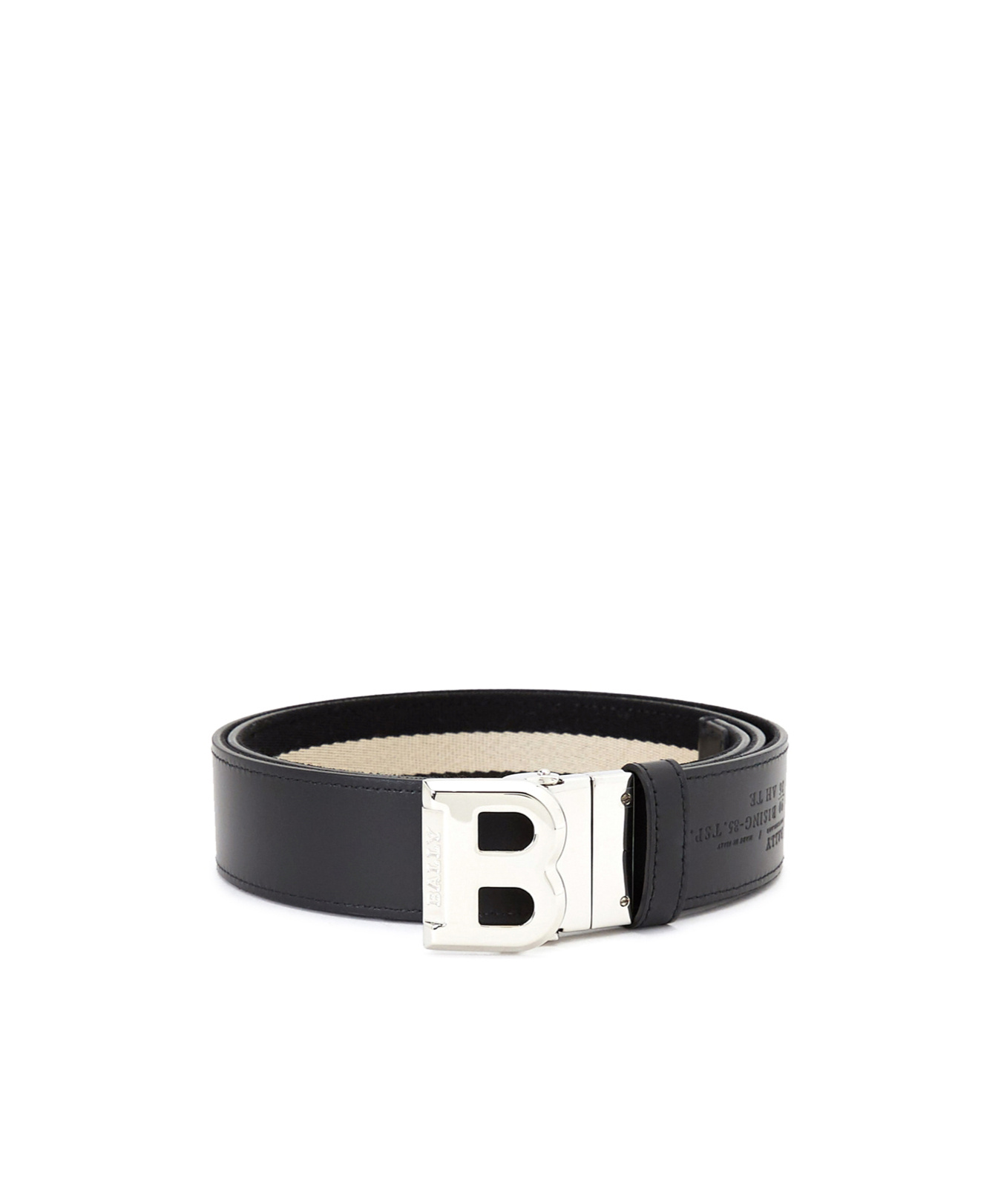 Bally Double-sided Belt In Black