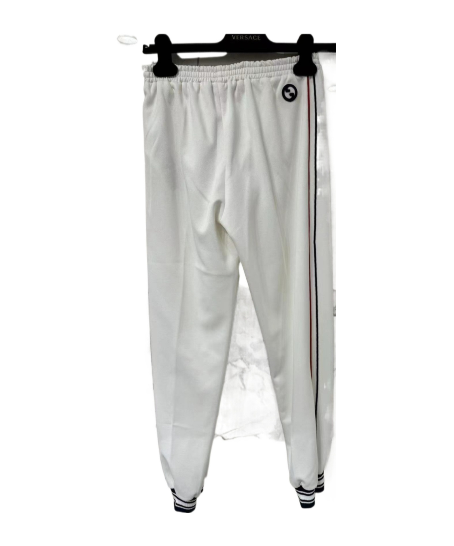 Gucci Logo Logo Sweatpants In Gray