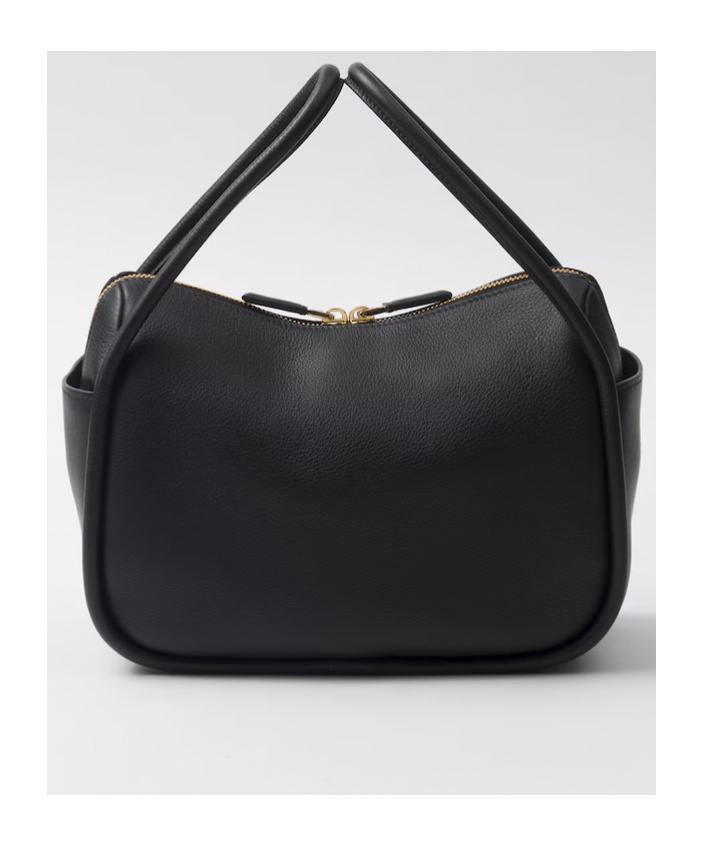 Prada Darling Handbag Black In Leather In Black