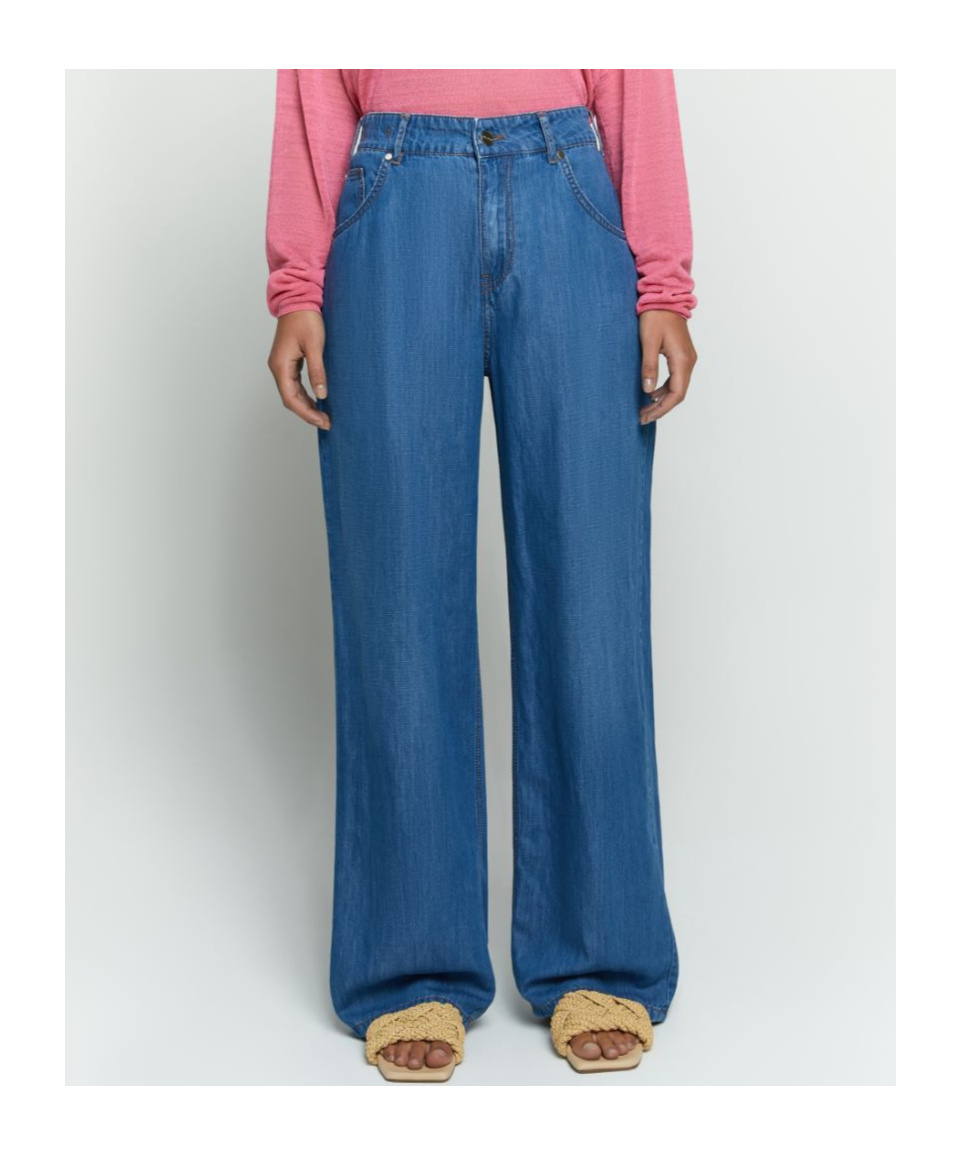IBLUES WIDE-LEG JEANS