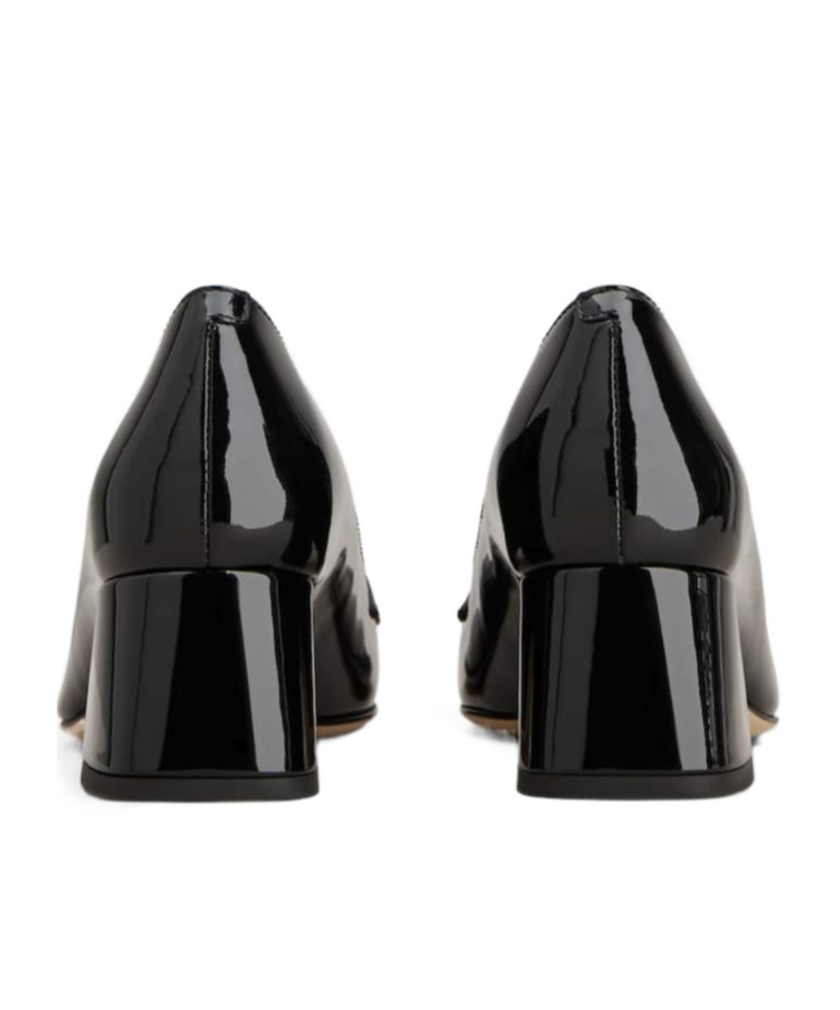 Tod's Square Toe High Heels In Black