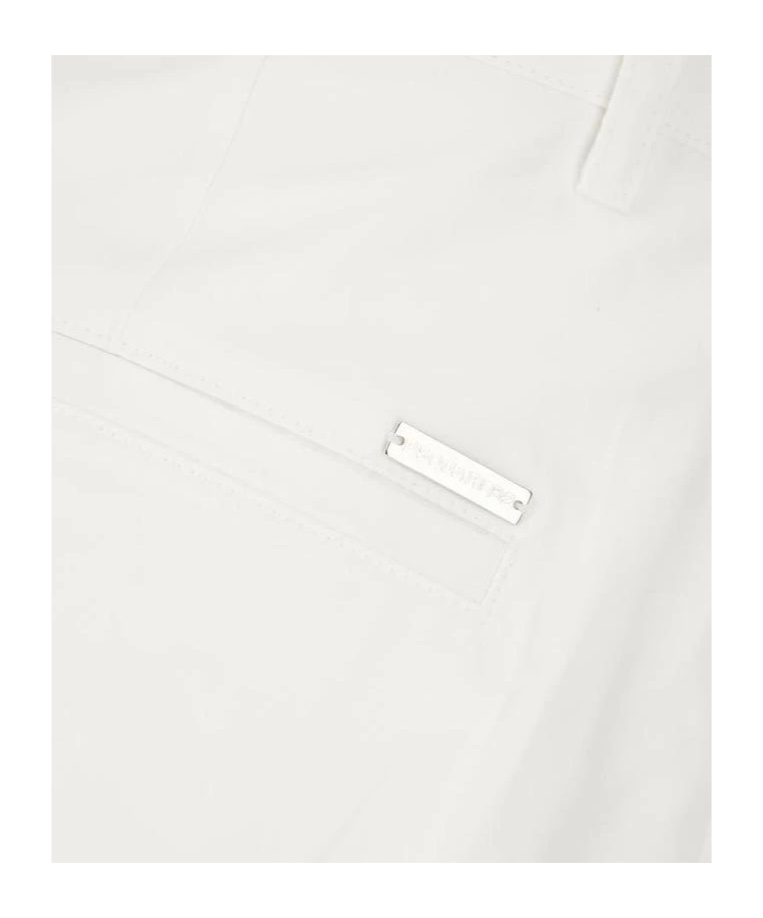 Shop Dsquared2 Wool Shorts In White