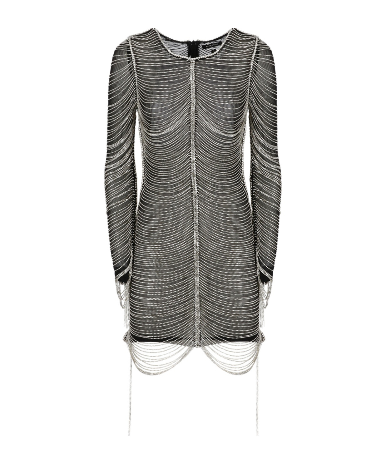 Retroféte Crystal-embellished Minidress