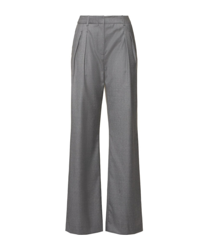 Loulou Studio Sbiru Flared Wool Pants