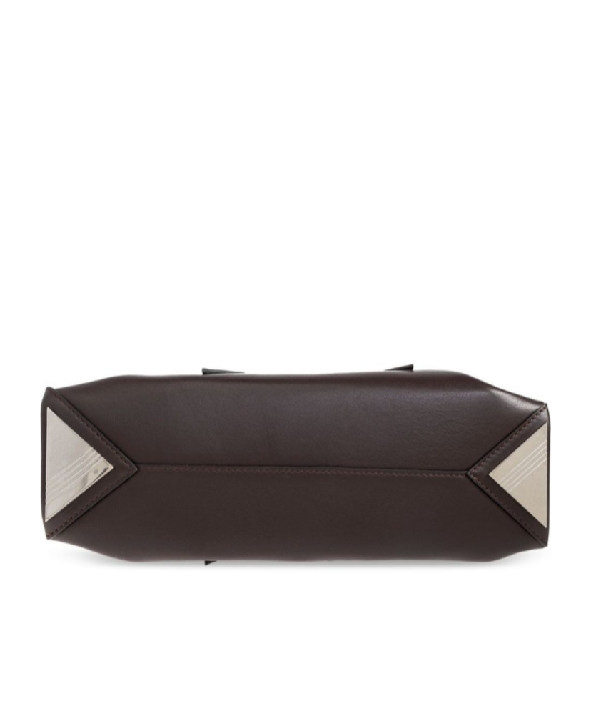 Attico Small La Passeggiata Tote Bag In Black