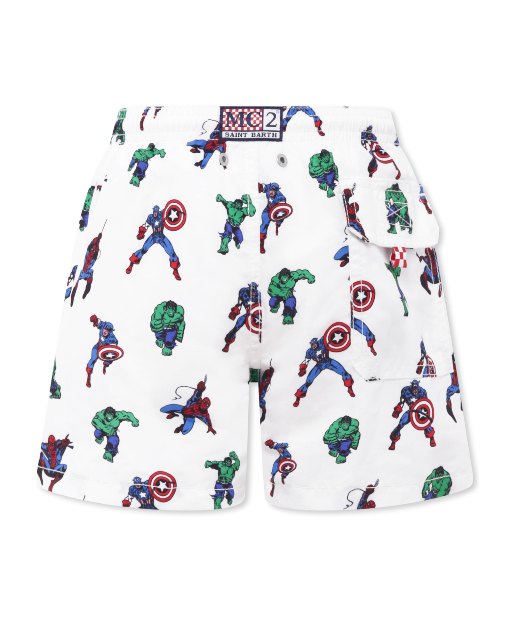 MC2 SAINT BARTH DRAWSTRING SWIMMING TRUNKS