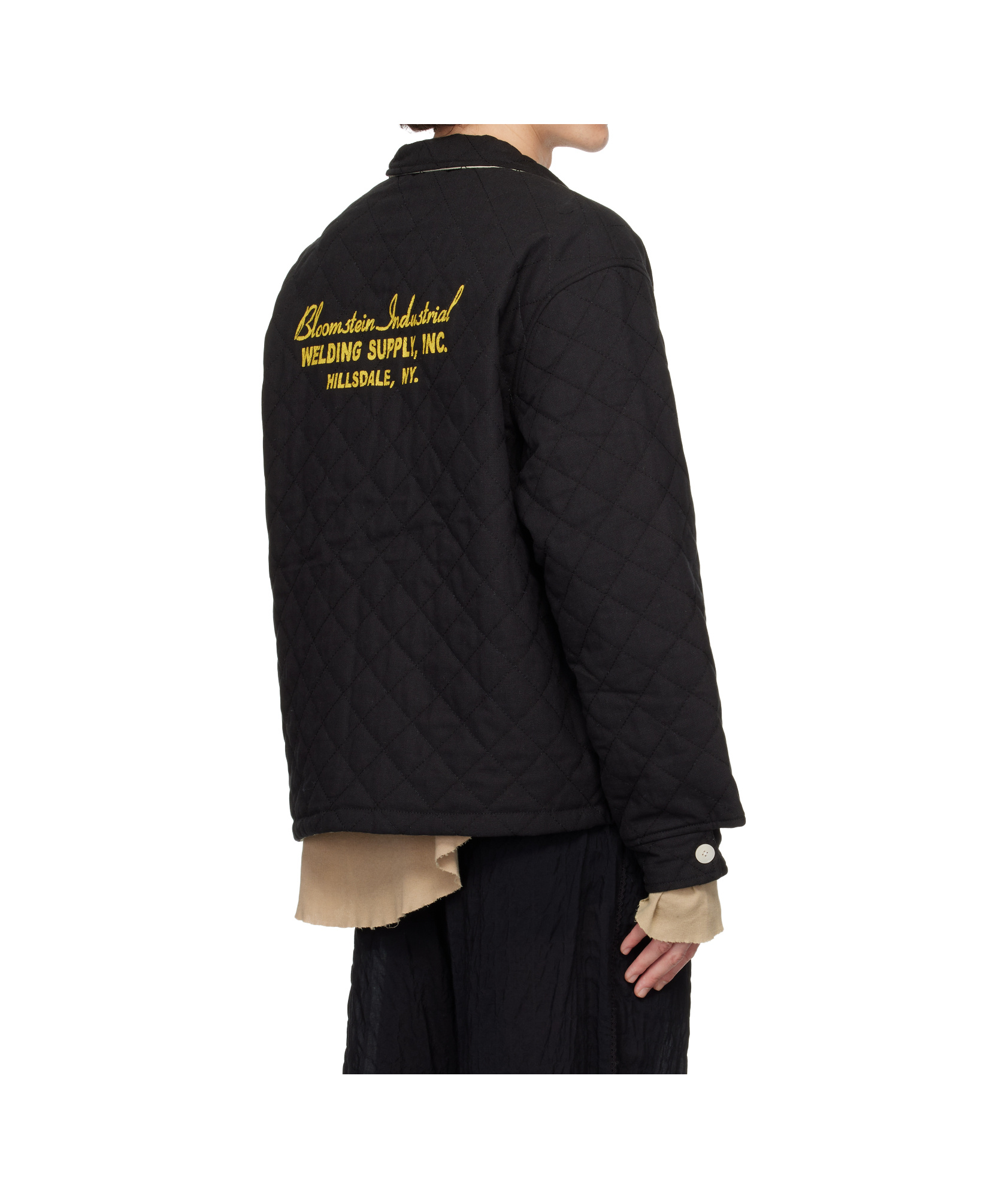 Bode Bloomstein Reversible Printed Quilted Cotton-twill Jacket In Multi