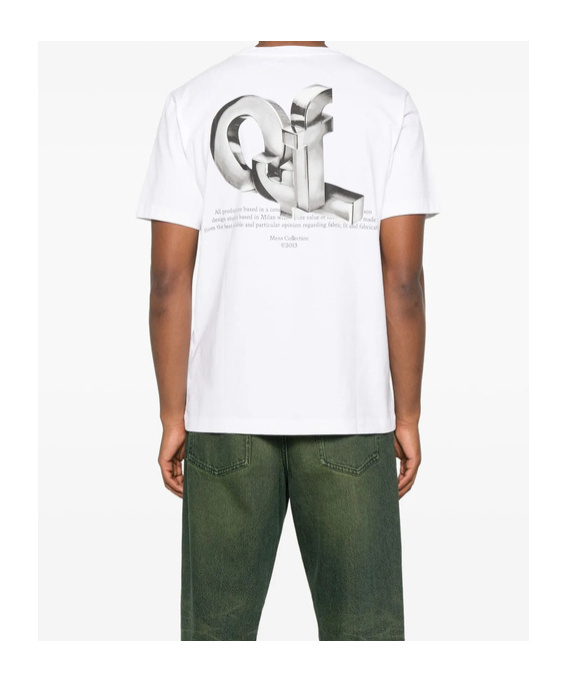 Off-white Short-sleeved T-shirt In White