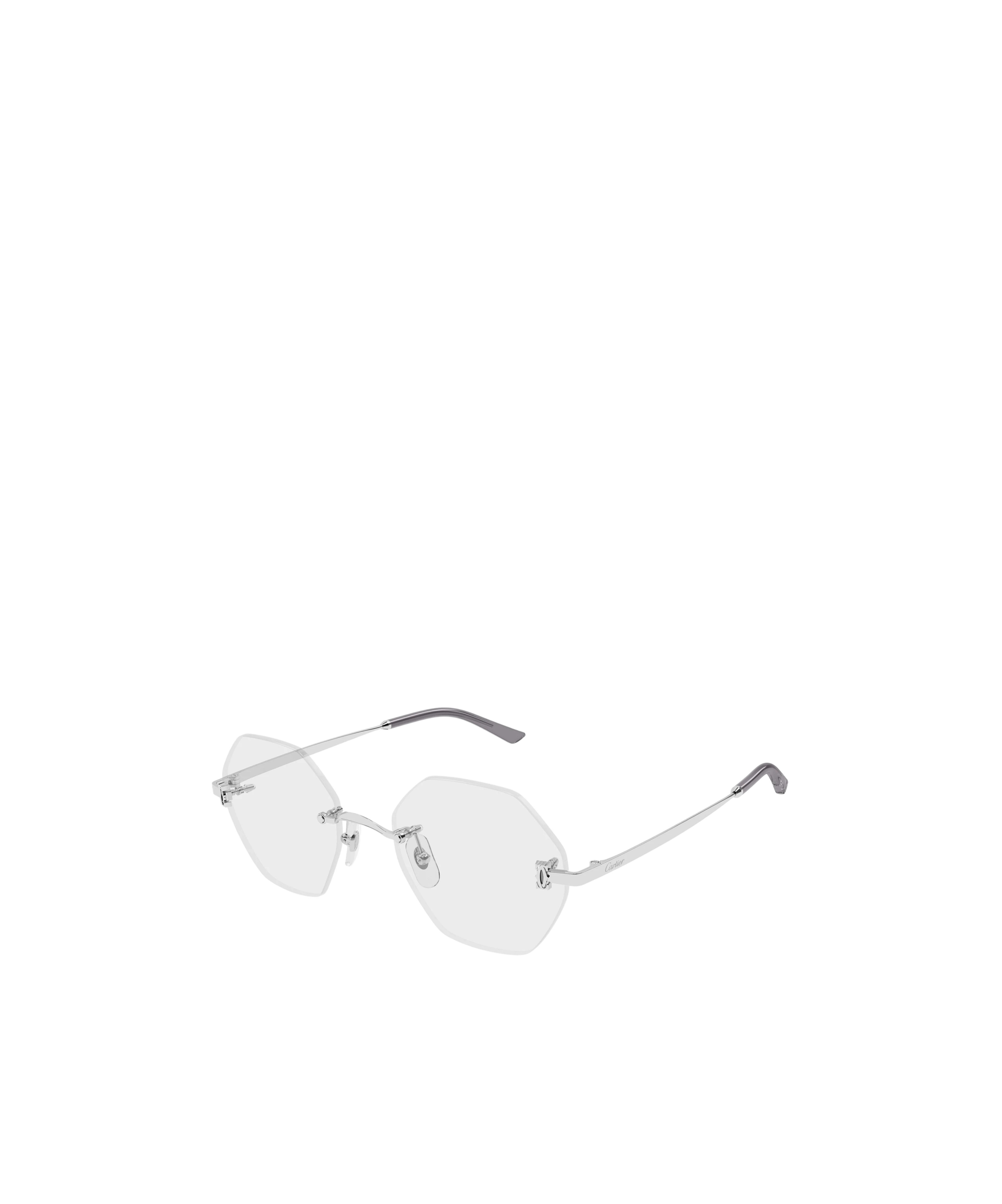 Cartier Geometric Flat Mirror In Metallic