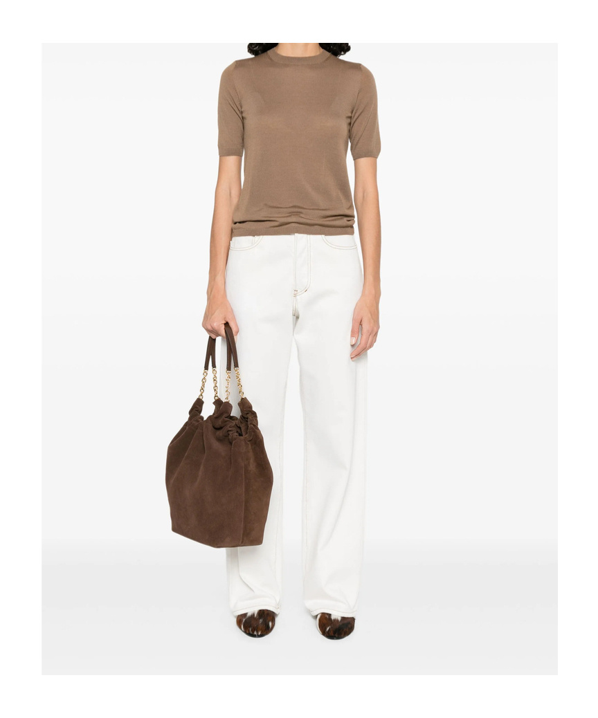 Shop Max Mara Short-sleeved T-shirt