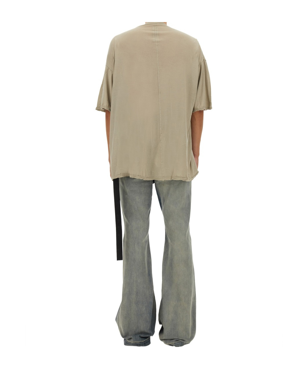 Rick Owens Drkshdw Relaxed Fit Lightweight Tommy T-shirt In Nude