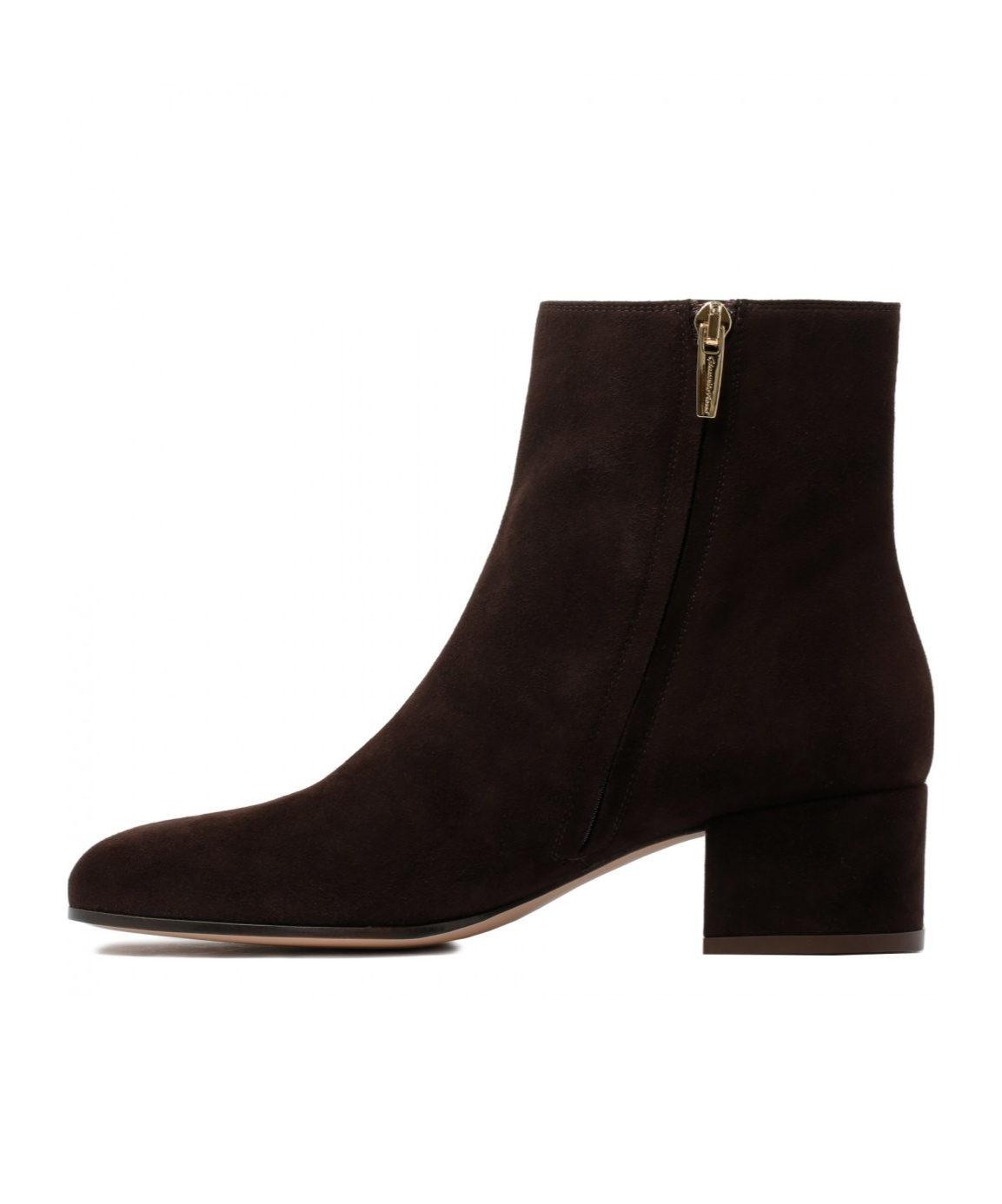 GIANVITO ROSSI ZIPPERED SHORT BOOTS