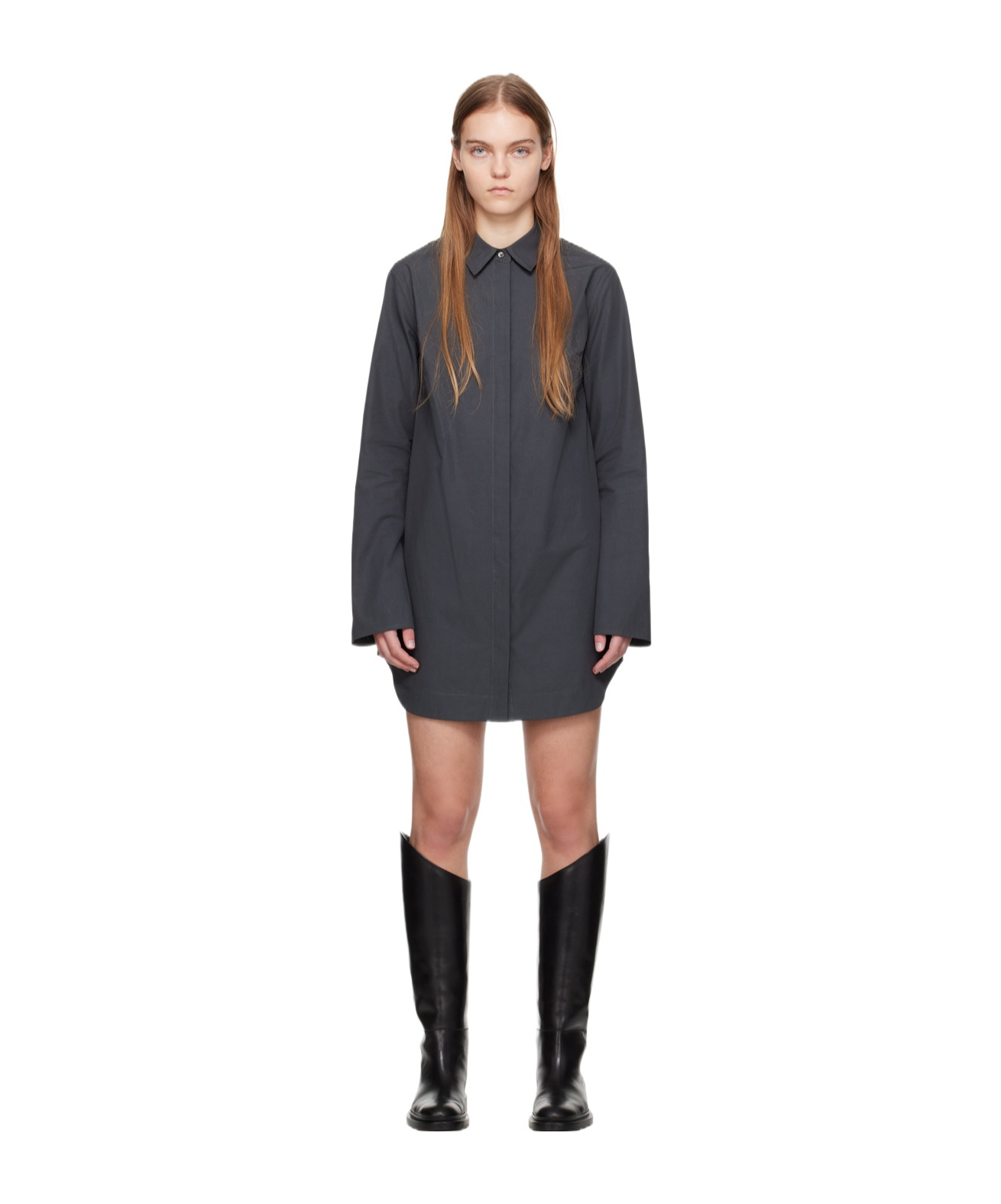 LOULOU STUDIO LONG SLEEVED DRESS