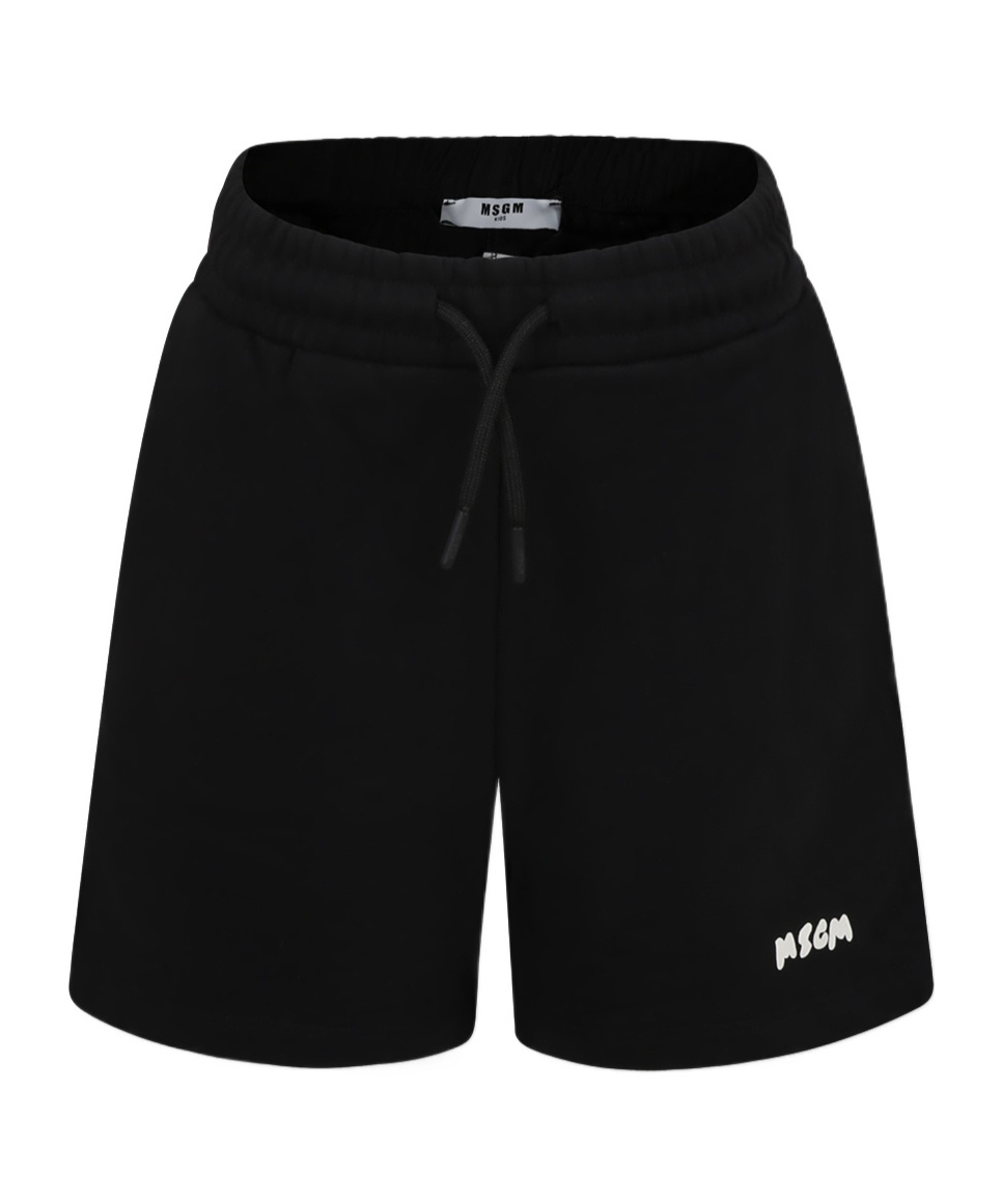 MSGM LOGO-PRINT TRACK SHORTS