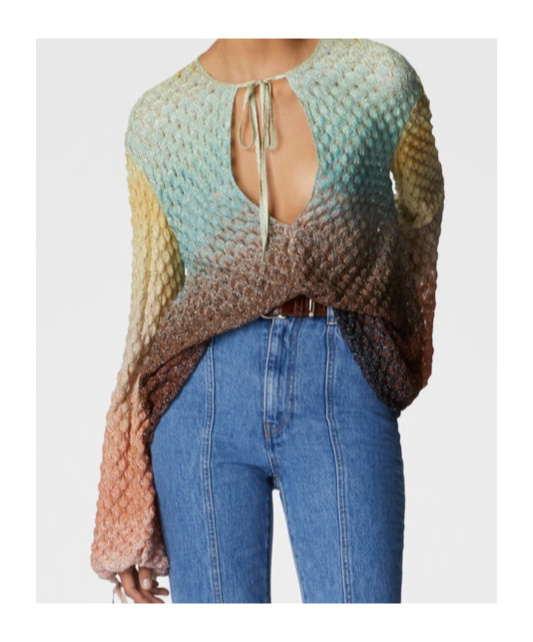 Shop Missoni Dégradé V-neck Blouse