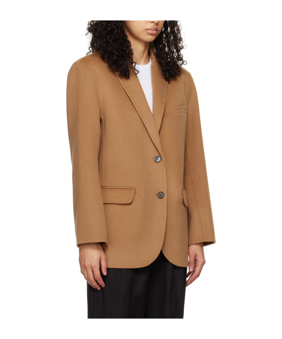ANINE BING QUINN SINGLE BREASTED BLAZER