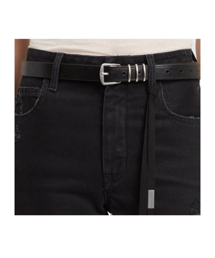 Ann Demeulemeester Nesa Belt In Black