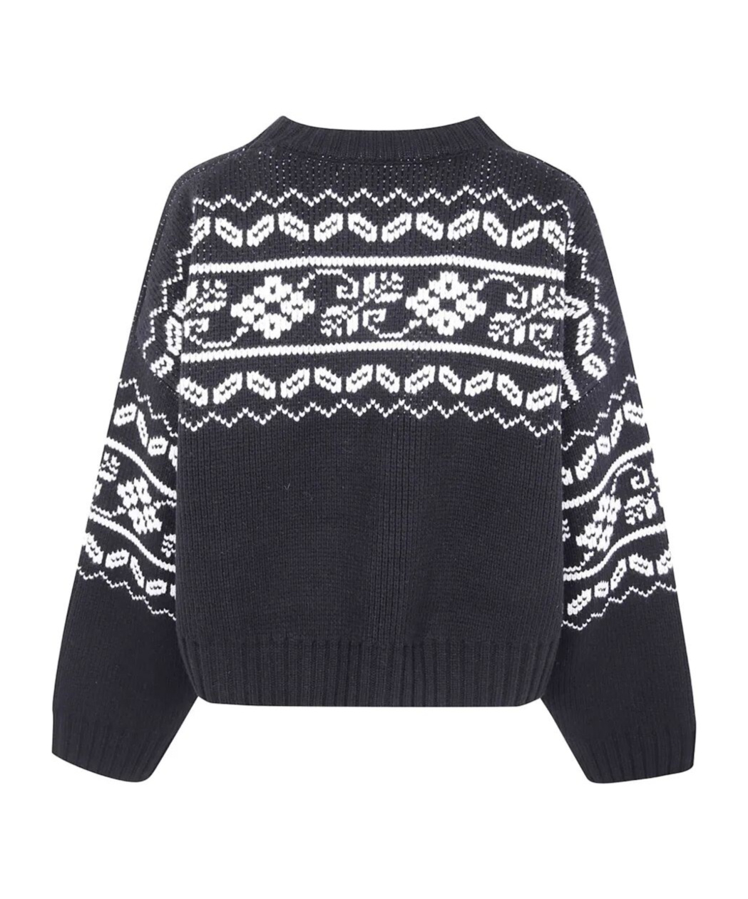 Rohe Ribbed Crewneck Sweater In Black