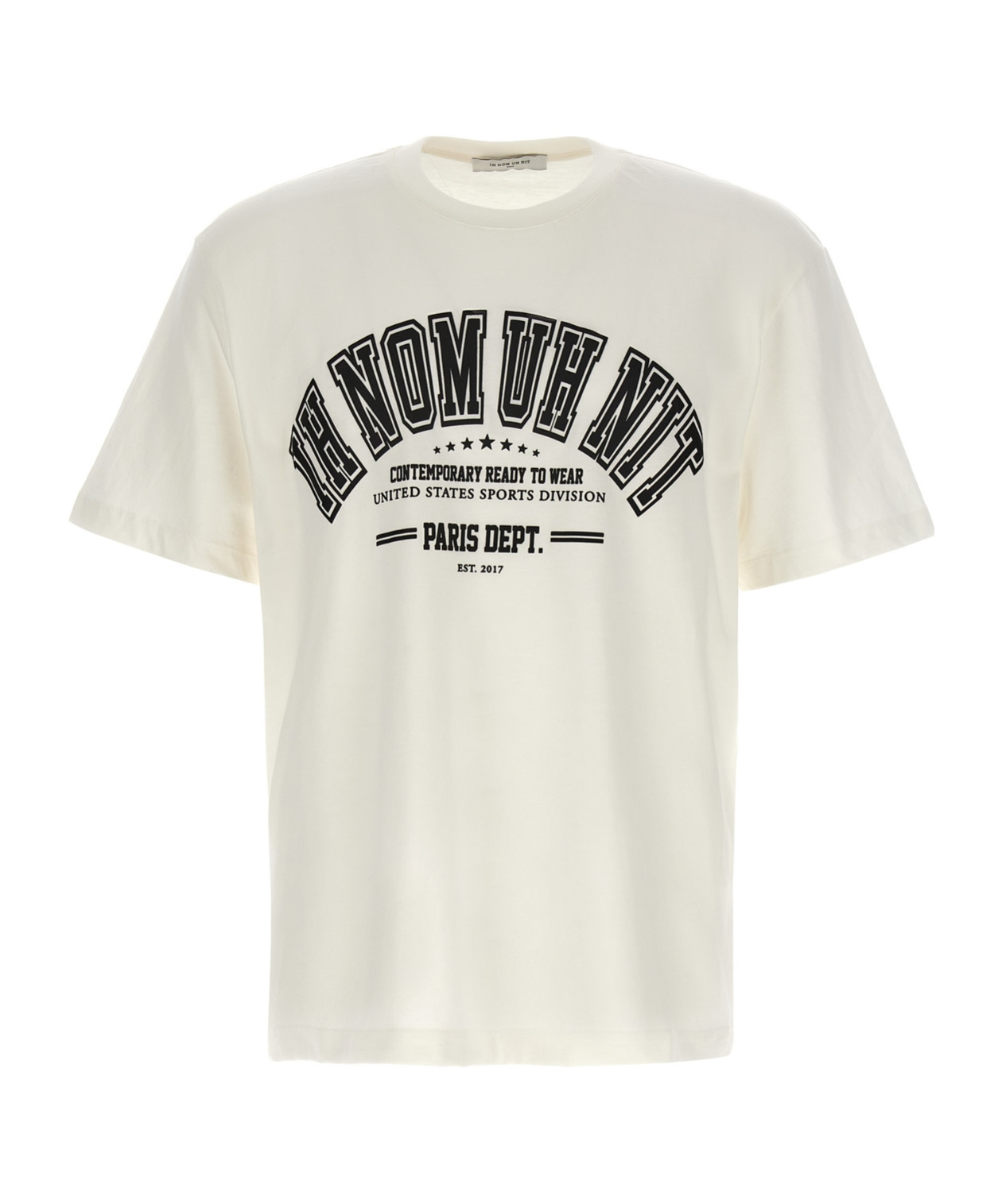 Ih Nom Uh Nit Logo-print Cotton T-shirt In White