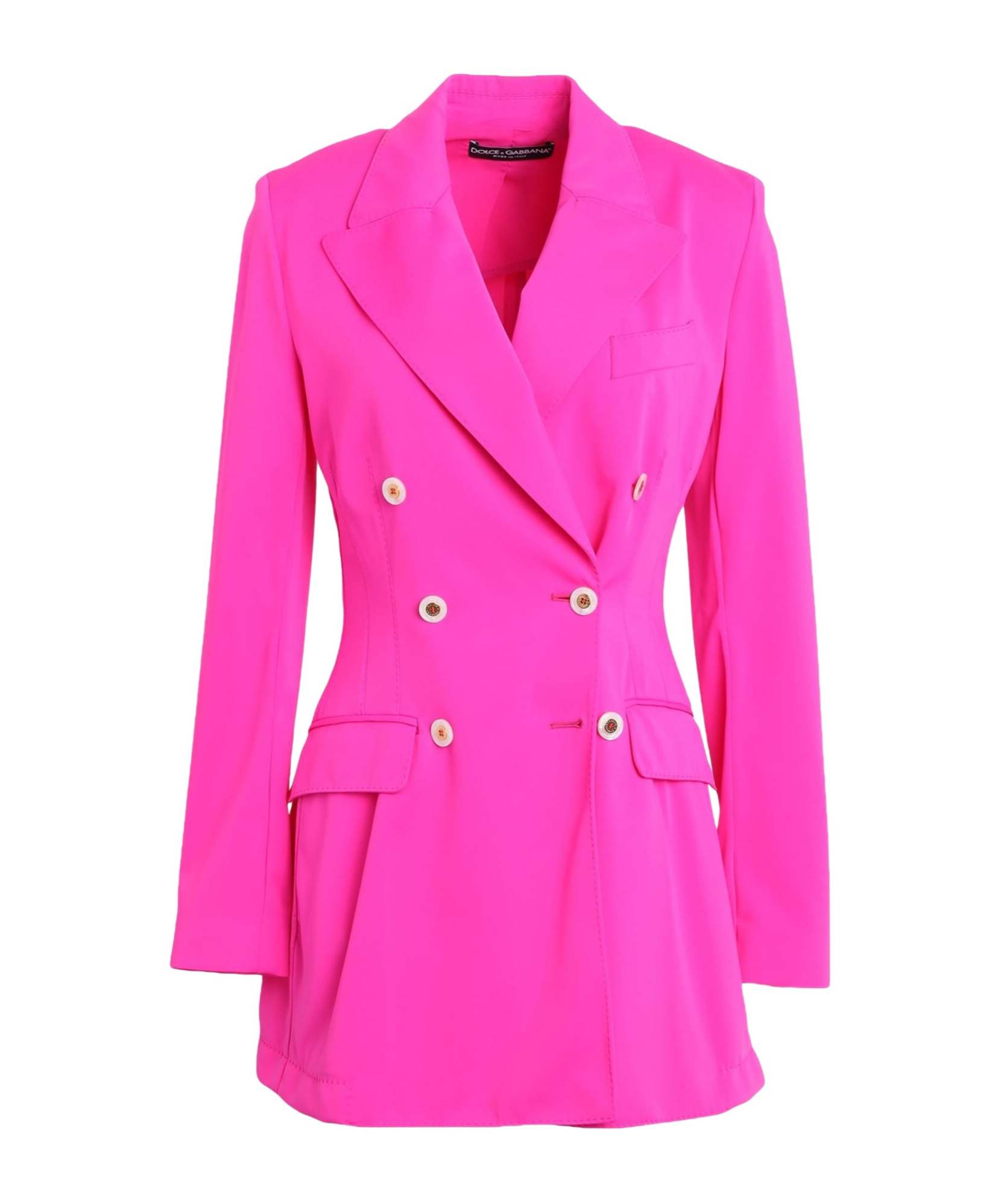Dolce & Gabbana Fitted Blazer In Blue