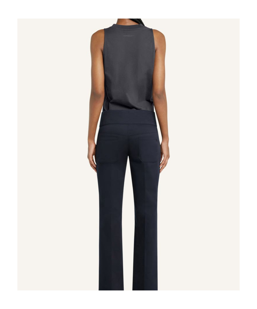 Courrèges Drop-armholes Tank Top In Black