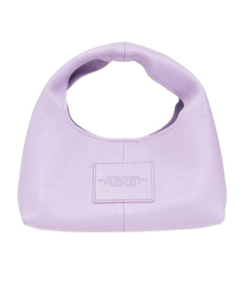 Marc Jacobs The Leather Mini Sack Bag Wisteria In Purple