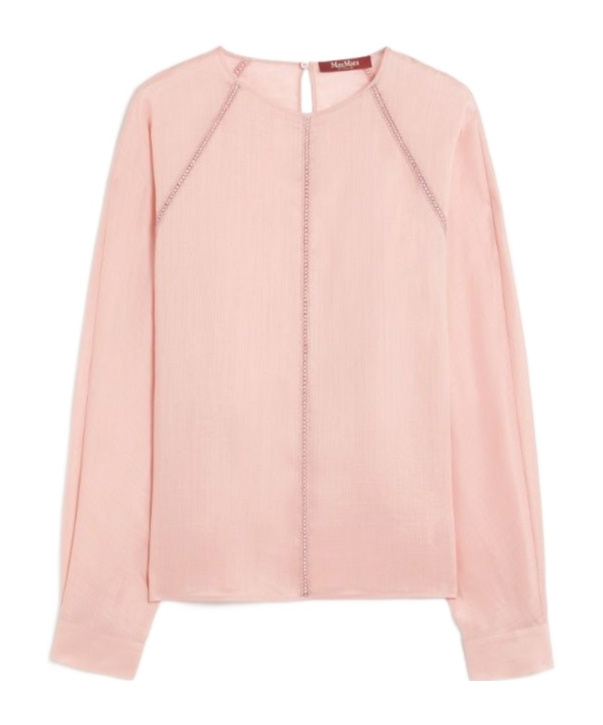 Max Mara Ramie Gauze Blouse