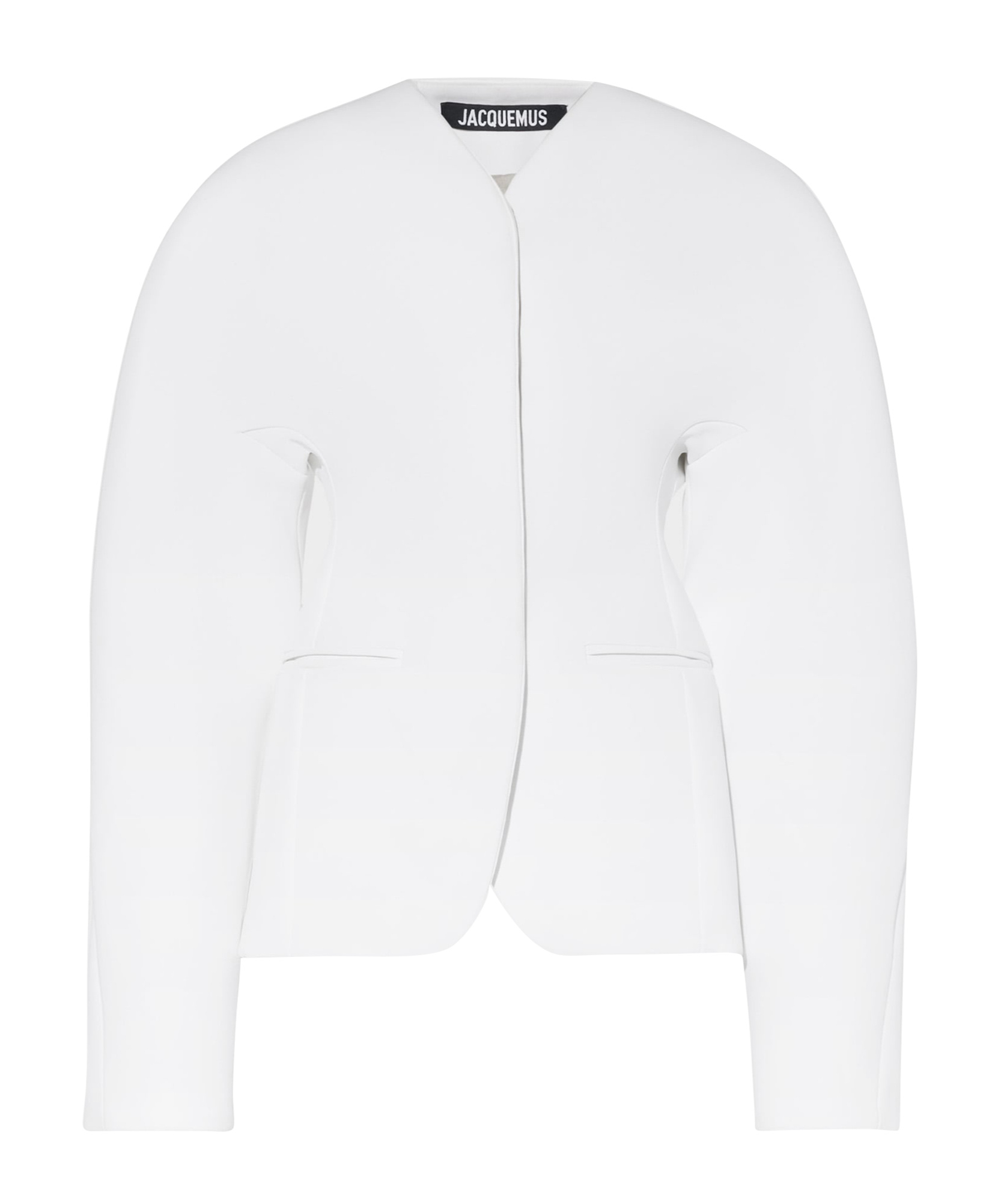 Jacquemus Fitted Jacket In White