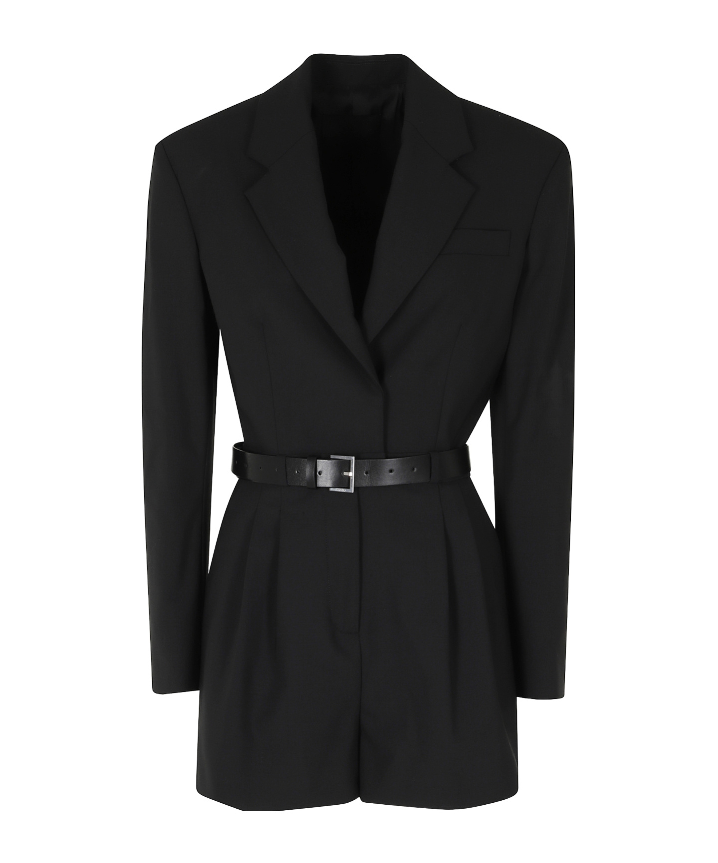 Dondup Jumpsuit With Belt In Black