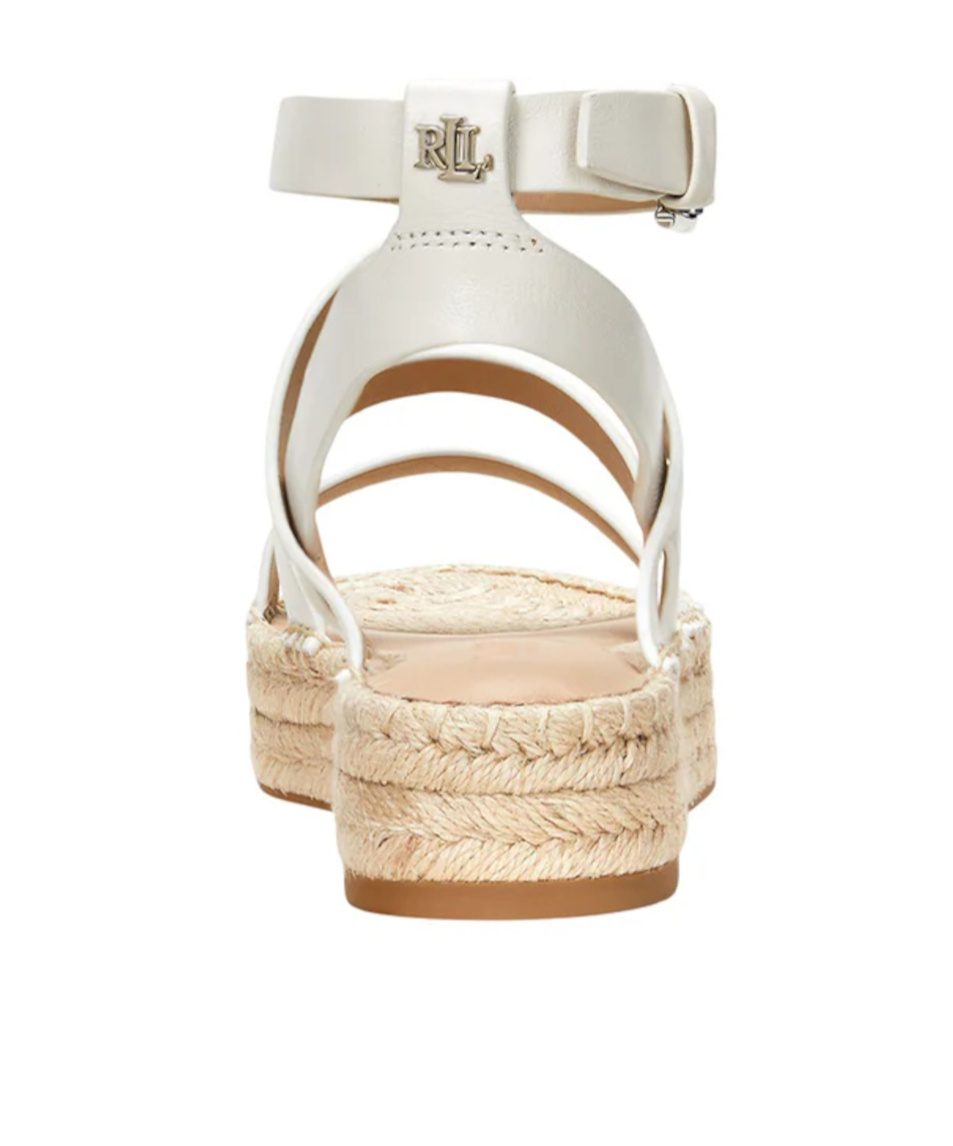 Ralph Lauren Polly Gldtr Flat Sandals