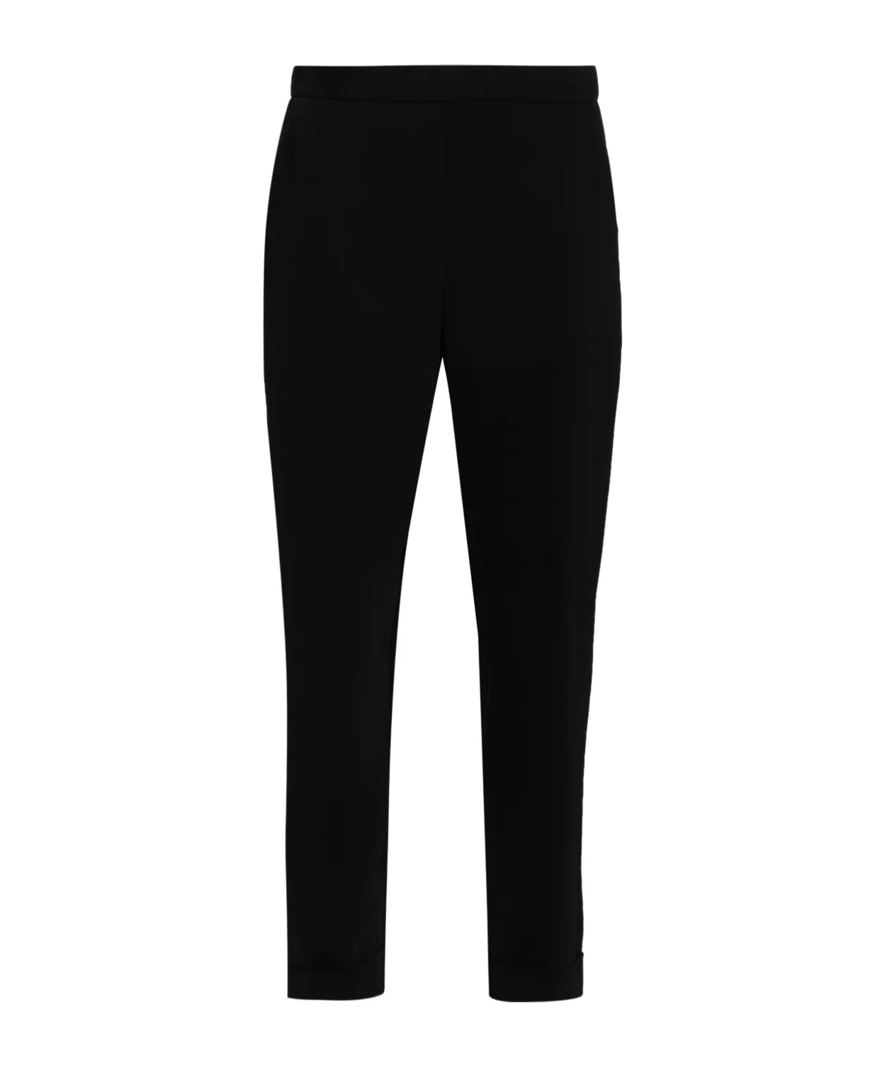 Shop P.a.r.o.s.h Mid-rise Tapered-leg Trousers