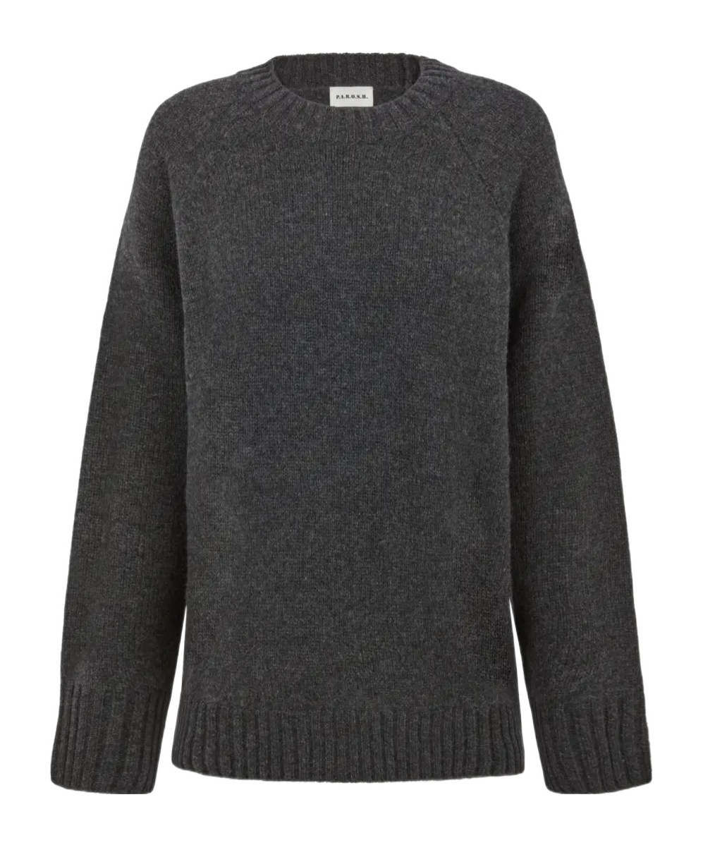 P.a.r.o.s.h Wood Sweater In Gray