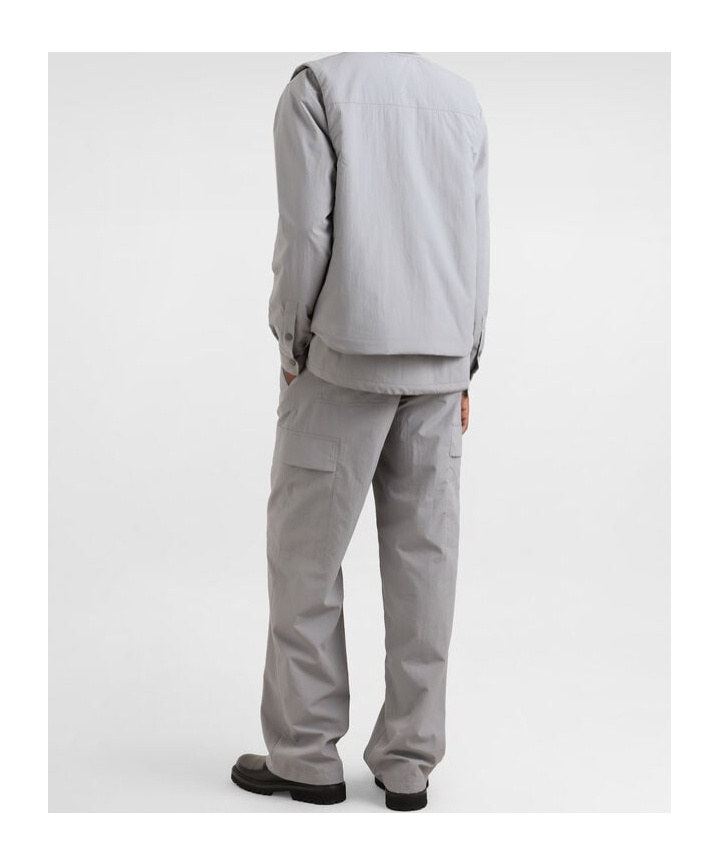 Dolce & Gabbana Technical Fabric Cargo Pants In Gray