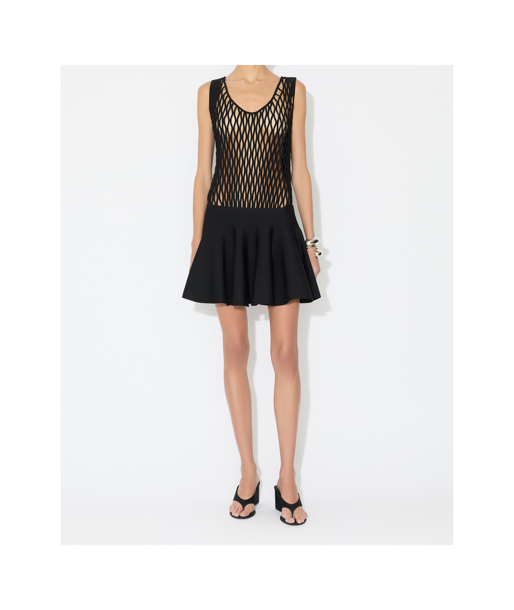 Alaïa Alaia Women Skater Dress In Black