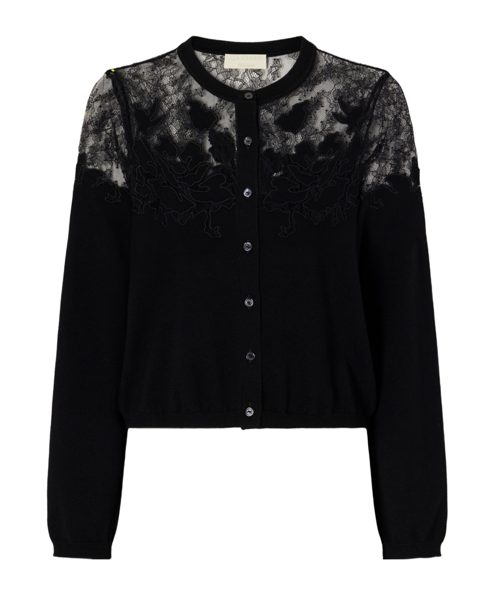 Ulla Johnson Minimalist Cardigan In Black