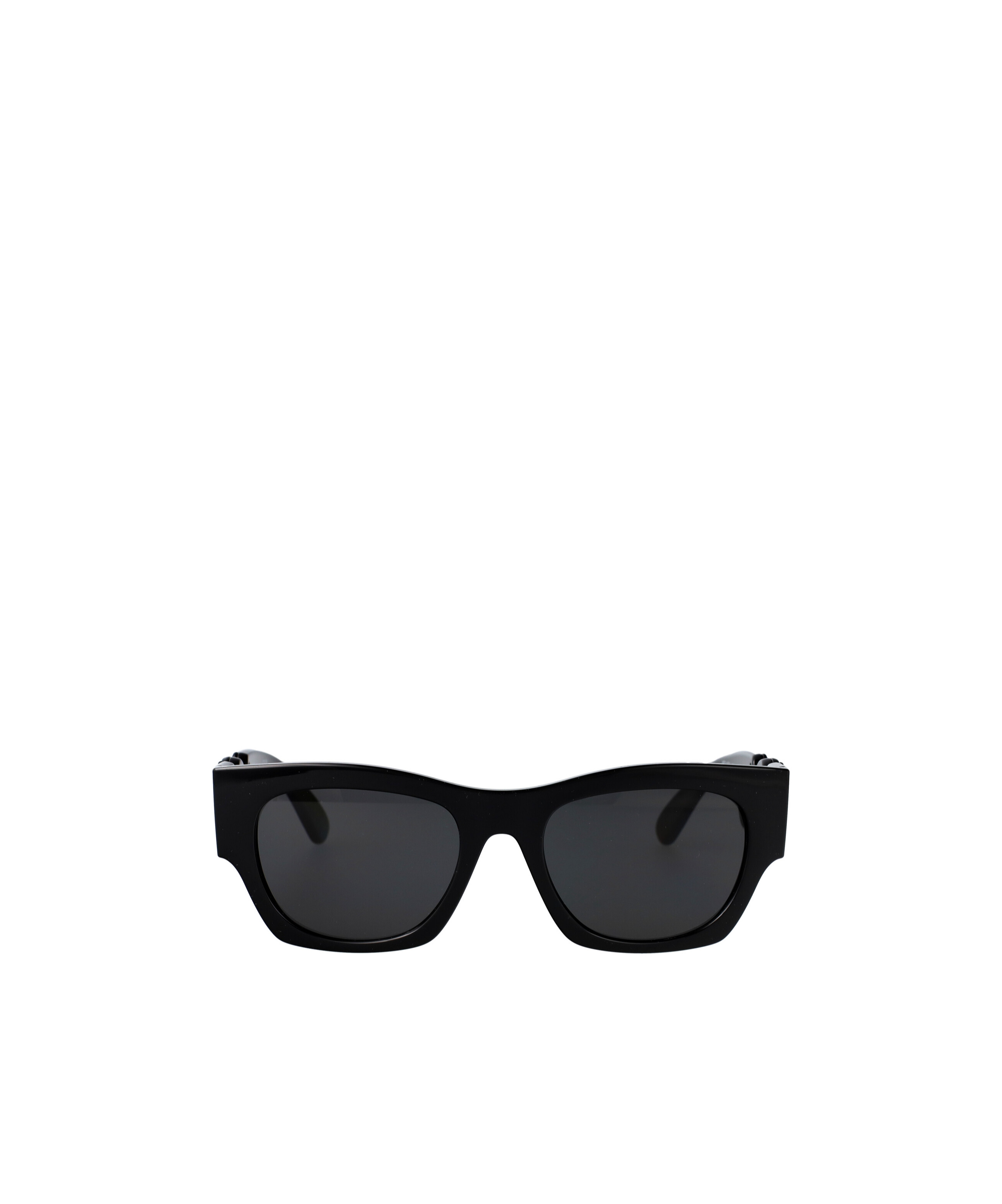 Versace Medusa Plaque Sunglasses In Black